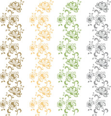 Flower seamless pattern background. Elegant texture for backgrounds. pattern for continuous replicate. See more seamless backgrounds in my portfolio.