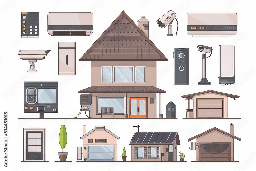 Poster security solutions in streaming setups monitor domestic environments, incorporating autonomous strea
