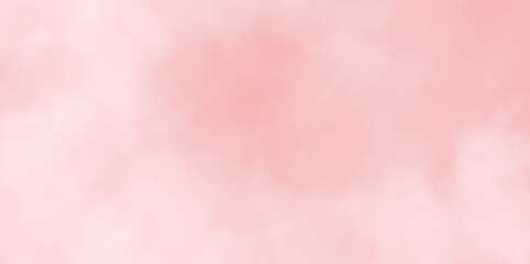 grunge and stained Pink ink and watercolor textures on white paper background, brush painted watercolor abstract painting background, fresh and blurry pink cloud sky on art graphics.