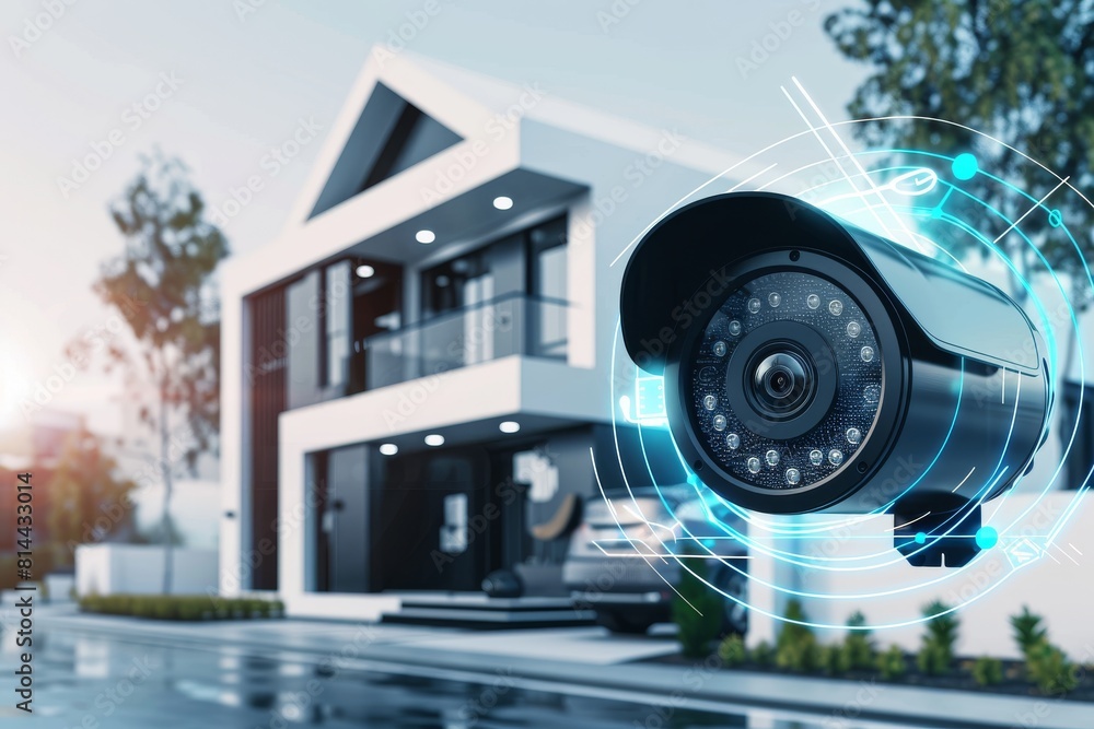 Aufkleber security technologies in smart homes include alarms for smart alarm devices, offering secure access 