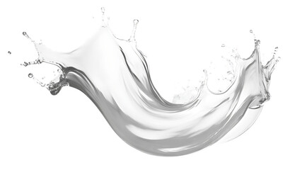PNG Paint water swish swirl white background splattered