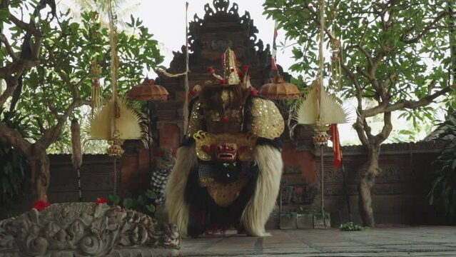 Balinese Barong Dance highspeed