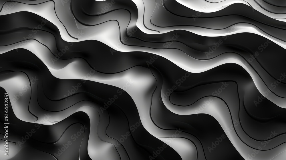 Poster abstract topographic background for design generative ai