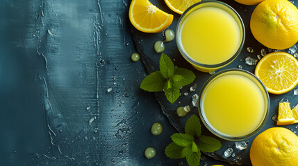 Sunshine in a glass: droplets glisten, reflecting the bright flavor and sunny disposition of orange juice.
