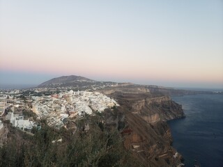 view from the top of the mountain