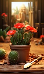 Cactus pot 