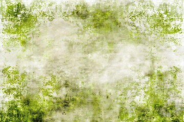 Green Grunge Texture Background Inspired by Nature with Space for Text