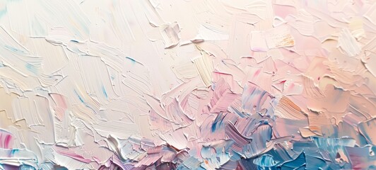 Beautiful Oil Paint Texture on White Background for Artistic Designs Generative AI