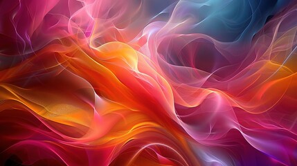 Obraz premium Abstract blue background with swirling smoke patterns