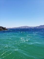 Sea and rocks, Greece.