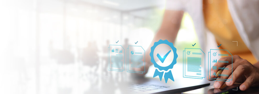 Quality Certificate and Checklist target marketing planning assignment with quality management. Standardization, certification. Compliance to regulations service and standards.