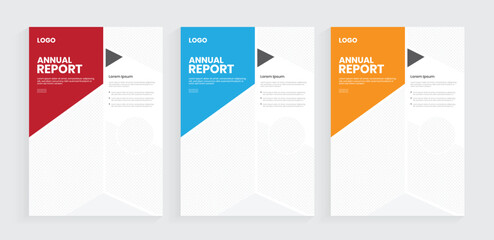 Corporate marketing a4 flyer design, print templates, office poster with blank white and yellow, red, and blue colors, identity leaflet template.