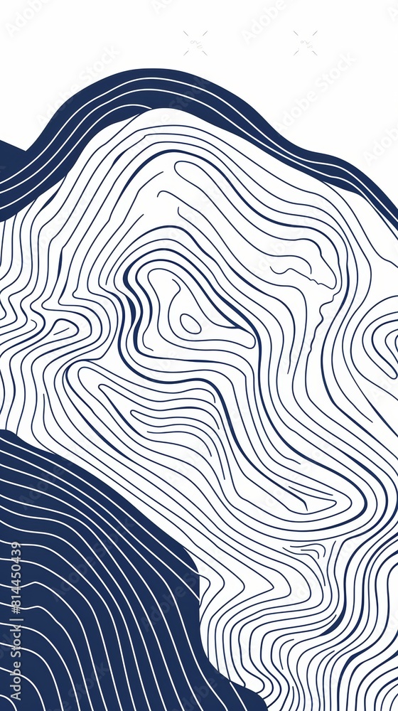 Poster corporate event graphics on white background generative ai