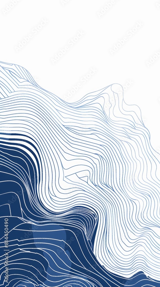 Poster corporate event graphics on white background generative ai