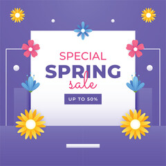 Spring Sale Design Illustration Collection