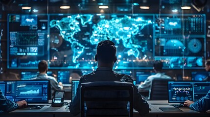 Futuristic Global Digital Communications Monitoring in a Network Center