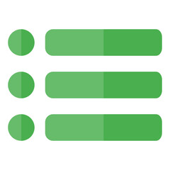 Obraz premium Menu Icon in Flat Style