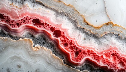 Abstract pink and white marble texture