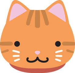 cute cat emoji vector with a range of expressions
