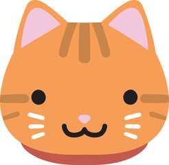 cute cat emoji vector with a range of expressions