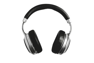 Pair of Headphones on White Background