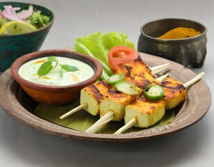 Paneer malai tikka