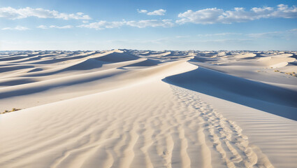 sand dunes and sky