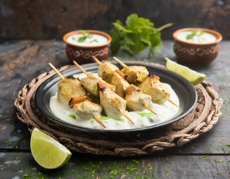 Paneer malai tikka