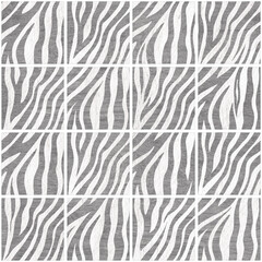 Seamless grid zebra and mosaic pattern colorful colorful of wood wood closeup.	
