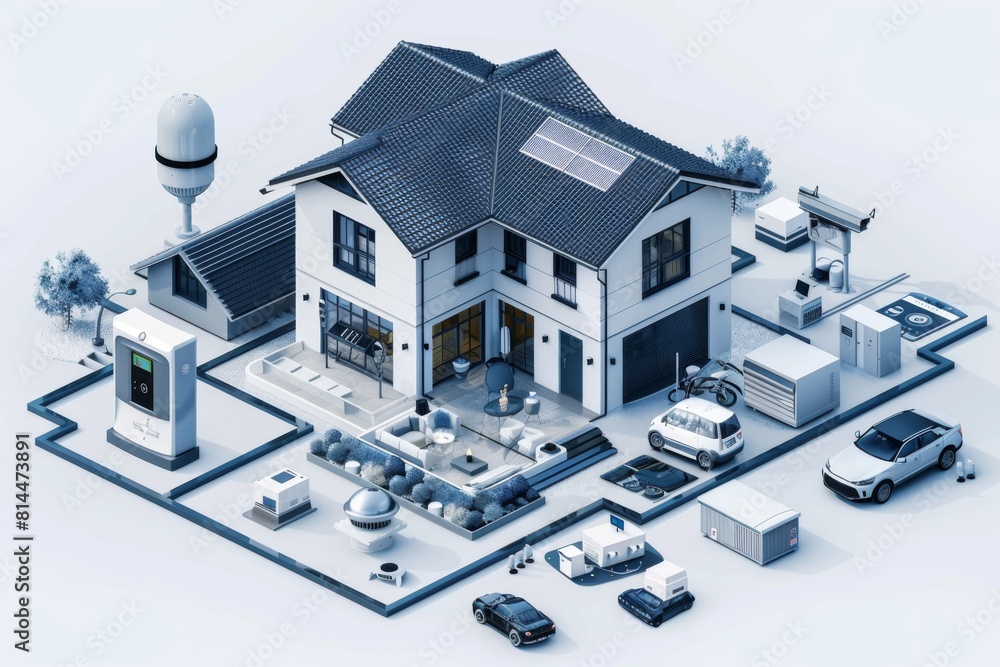 Poster security technology systems control networked home security, integrating cctv with timely defense me