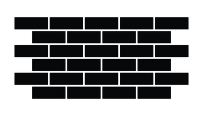 Brick Wall Vector Icon, Brick Wall, Real Estate related Icon, Vector file, bricks vector