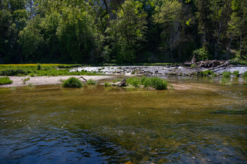 Donau Ansicht im oberen Donautal