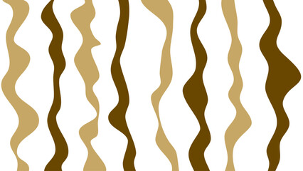 Fourth Smooth Water Flow Ripple Lines Beige and dark blue color. Twisted and distorted texture in trendy retro psychedelic style. Groovy hippie minimalist backgrounds. Waves, swirl, twirl pattern
