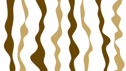 First Smooth Water Flow Ripple Lines Beige and dark blue color. Twisted and distorted texture in trendy retro psychedelic style. Groovy hippie minimalist backgrounds. Waves, swirl, twirl pattern
