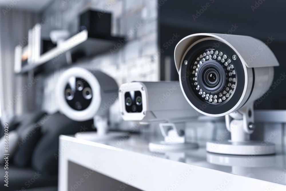Poster safeguarding monitors ensures seamless alert responsiveness in a camera view with integrated record 