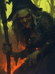 witch in the forest