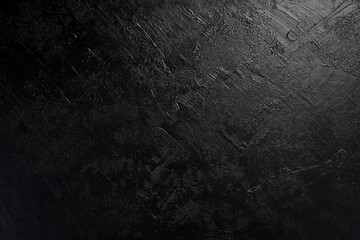 Black slate texture background. Free space for design or text. Top views