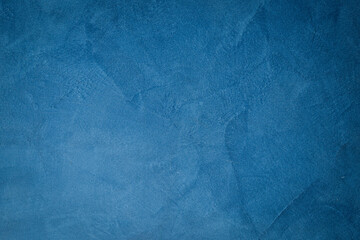 Beautiful Abstract Grunge Decorative Blue Cyan Painted Stucco Wall Texture. Top view.