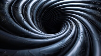 Black hole. Spiral. Vortex.