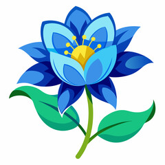 blue-flower-on-a-white-background .svg