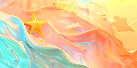 Abstract background with paint stains , Watercolor colorful waves wallpaper