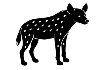 hyena cartoon vector illustration