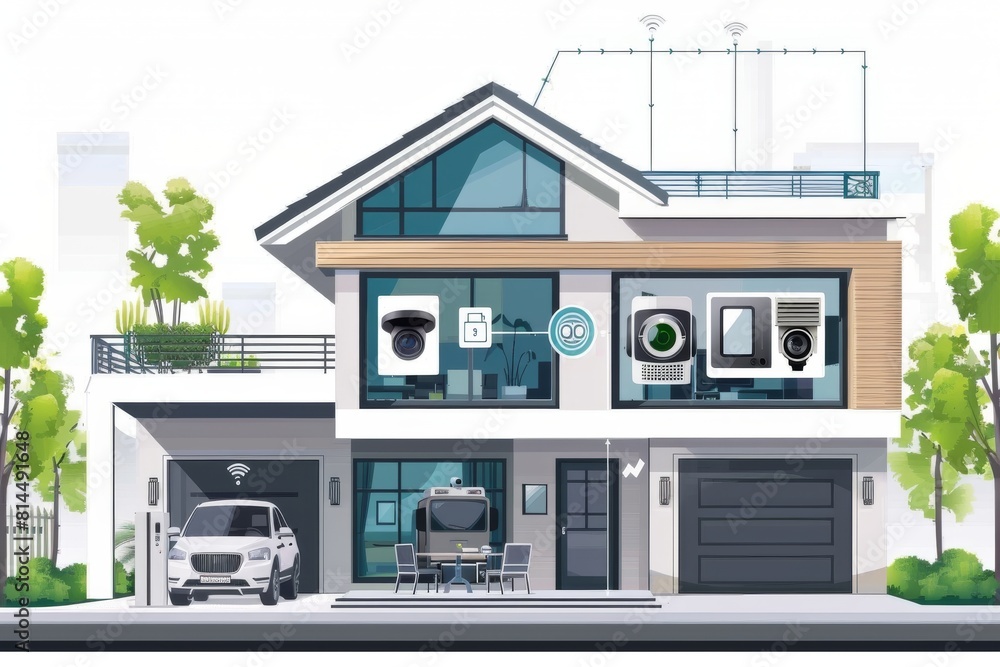 Aufkleber safeguard absent systems with building safety protocols using protection reductions and security ass