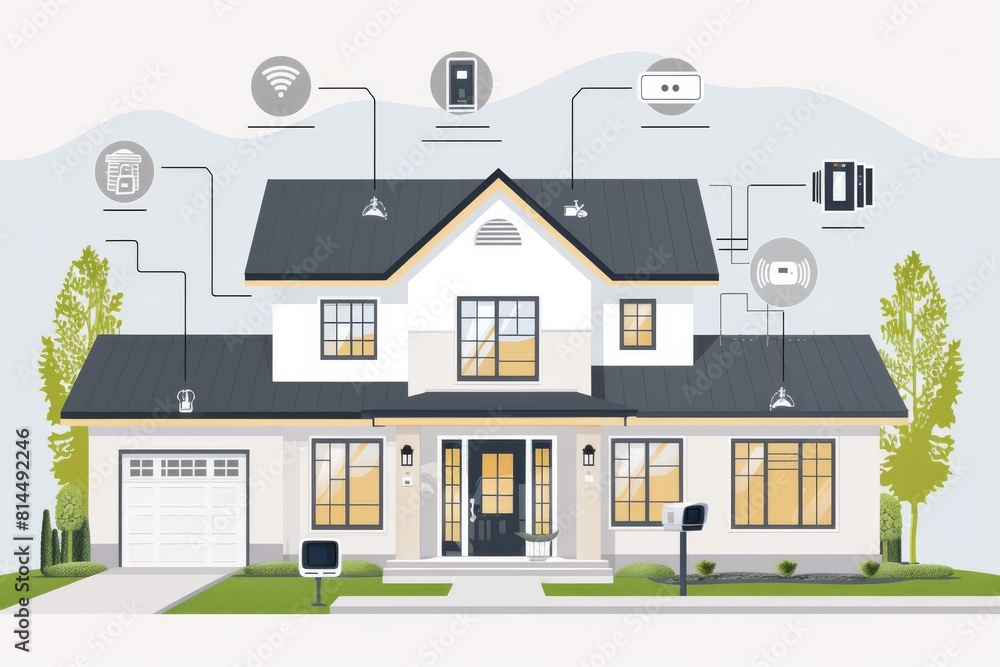 Poster video technology integrates responsive surveillance systems for security, safeguarding network safet