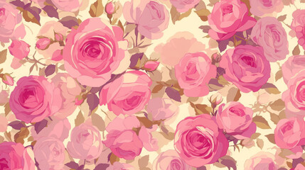 flowers pattern on background