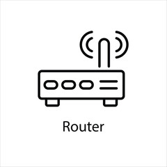 Router Vector icon