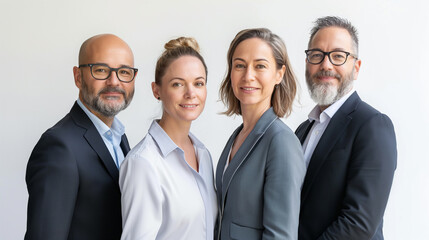 Diverse Business Professionals Group Portrait.