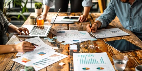 people at work in the workshop
