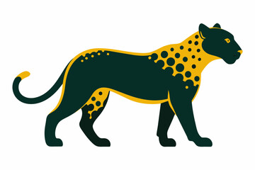 jaguar cartoon vector illustration