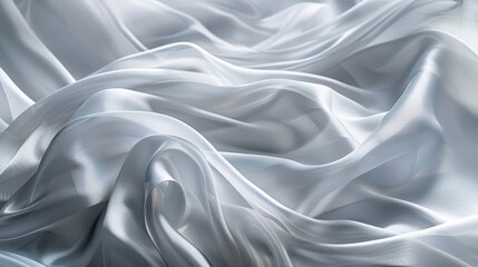 Obraz premium Celestial silk textures soft folds and ripples wallpaper